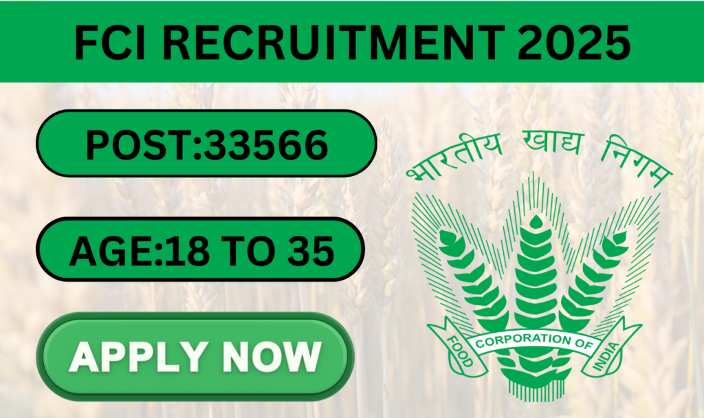 FCI Recruitment 2025