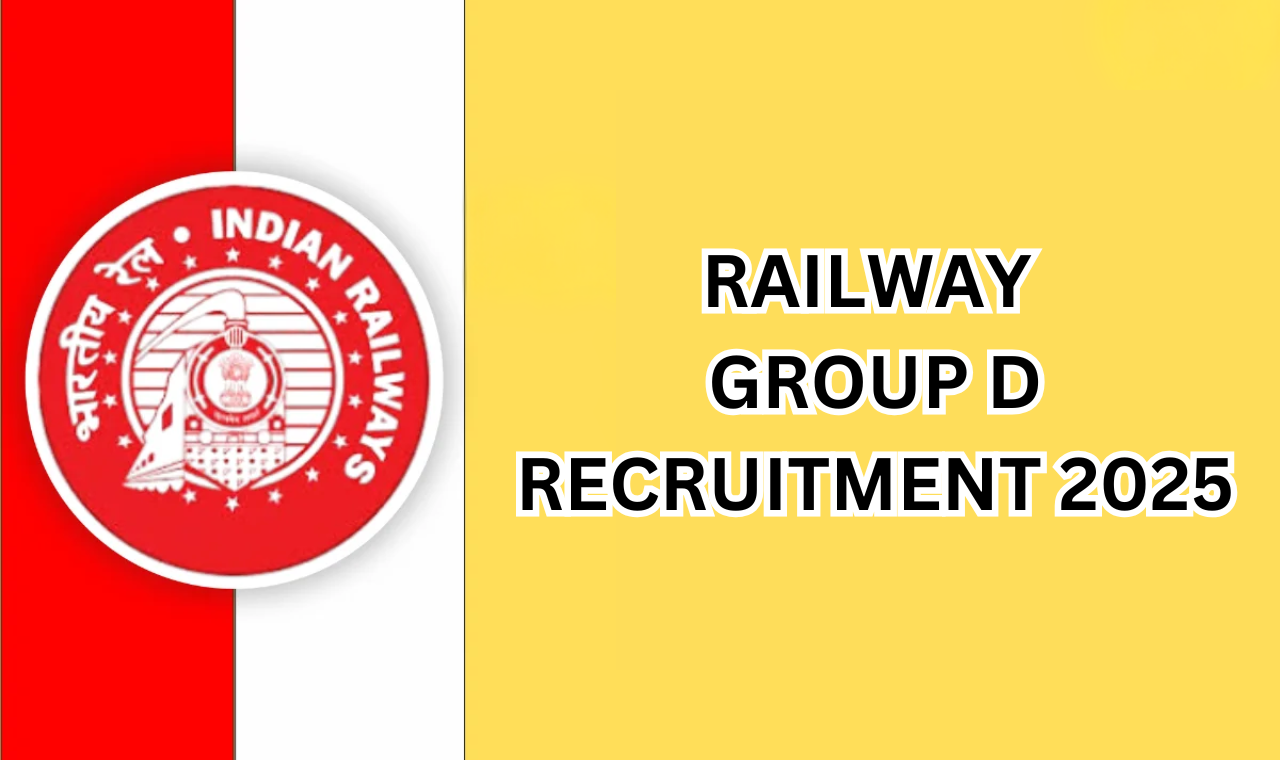 Railway Group D Recruitment 2025: 32,438 पदों पर भर्ती,आवेदन प्रक्रिया, योग्यता, और परीक्षा विवरण